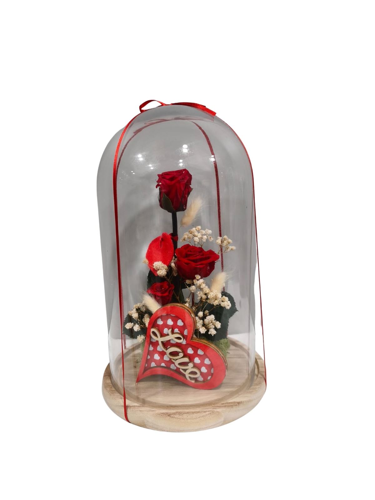 CUUPULA 3 ROSASLOVE GRANDE - Imagen 1