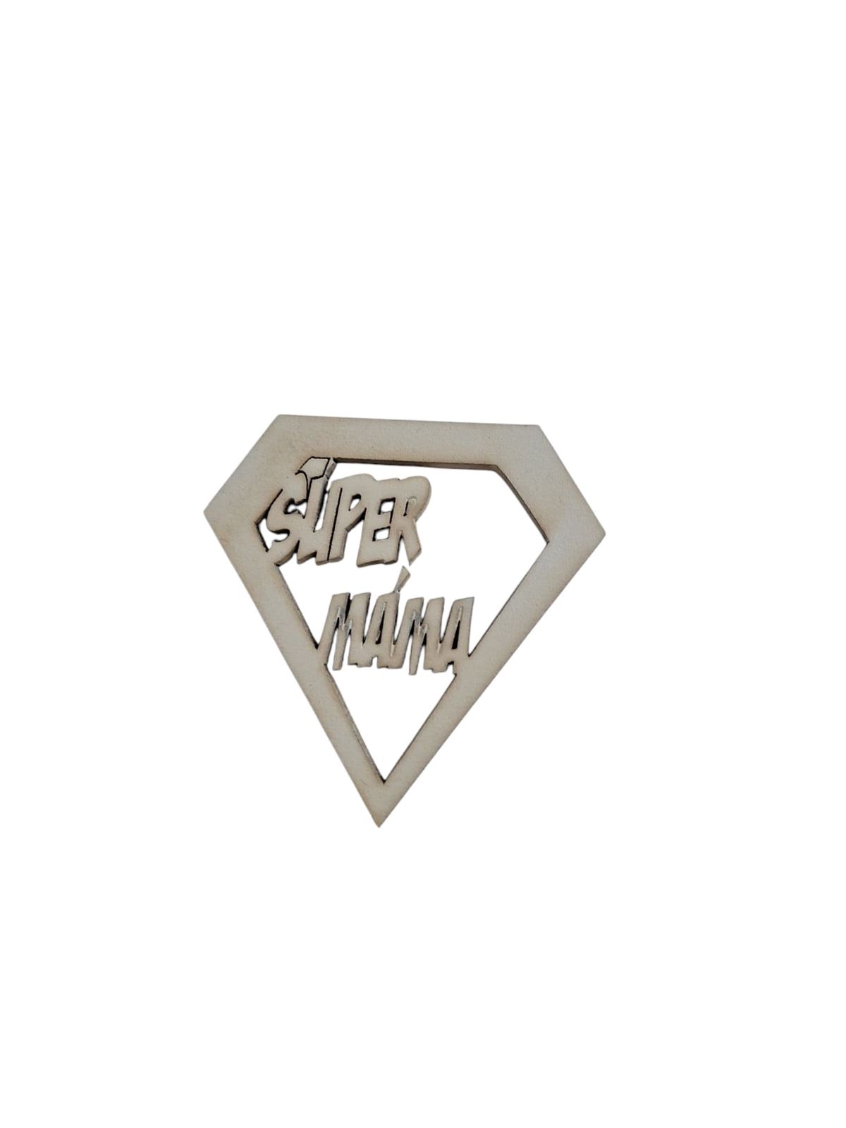 PERSONALIZABLE LOGO SUPER MAMÁ - Imagen 1