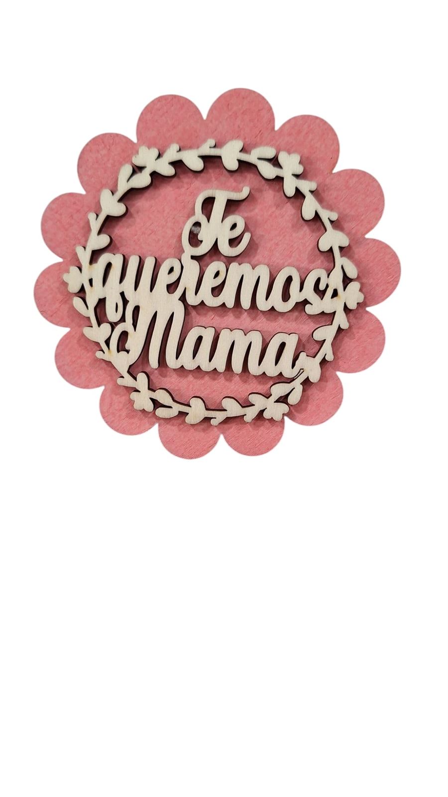 PICK MADERA TE QUEREMOS MAMÁ - Imagen 2