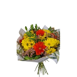 RAMO DE MARGARITAS Y GERBERAS - Imagen 1