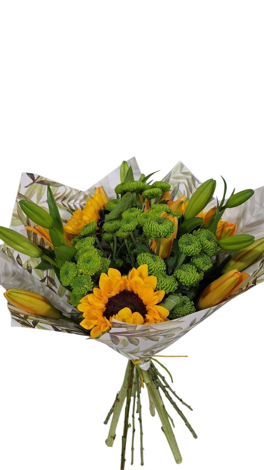 RAMO GIRASOLES Y LILIUM - Imagen 1