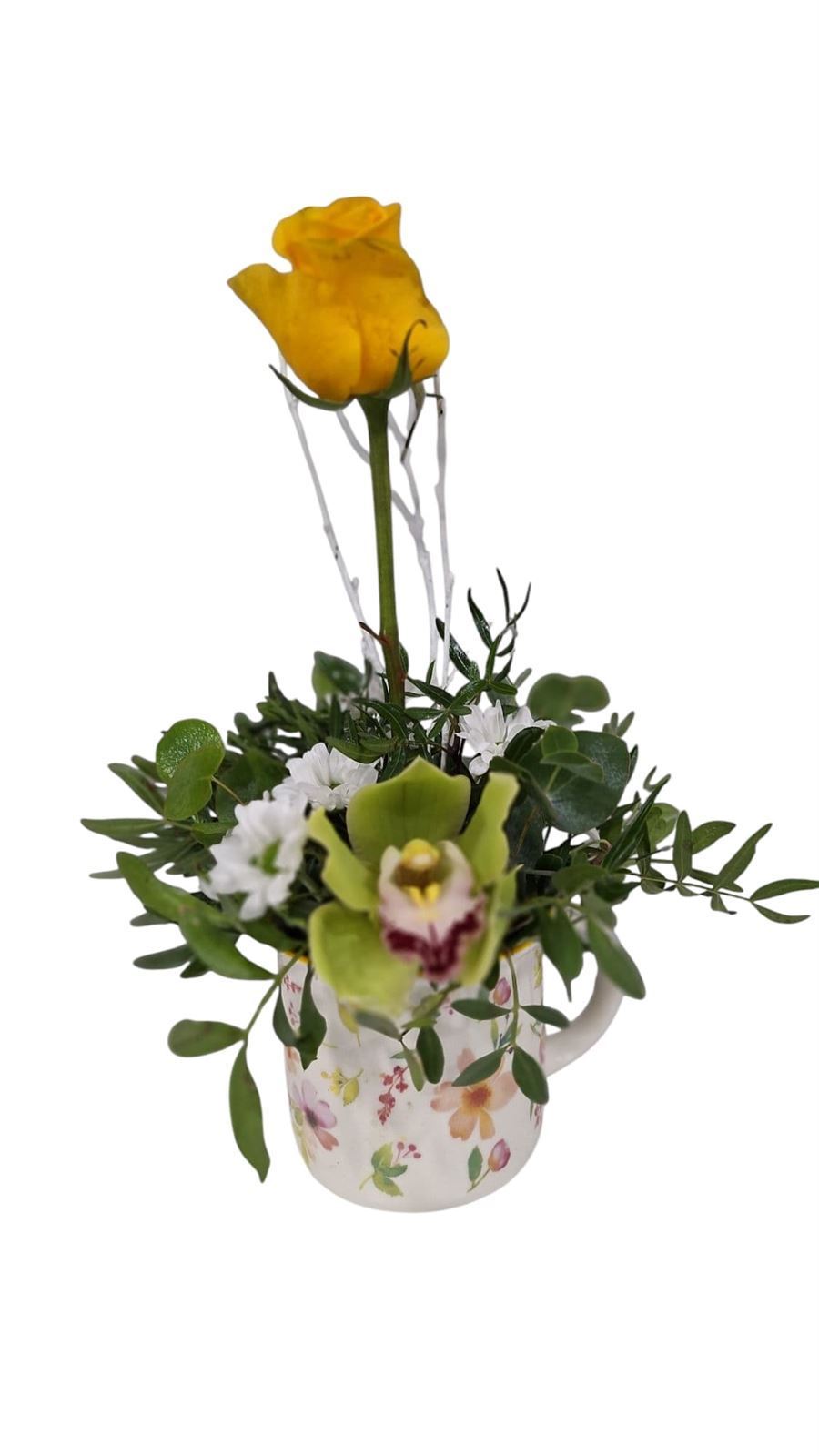 TAZA DE FLORES - Imagen 2